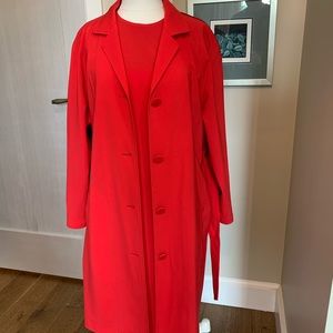 Jonathan Saunders two piece dress and trench